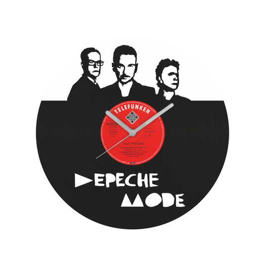 Depeche Mode Inspired Vinyl Record Wall Clock