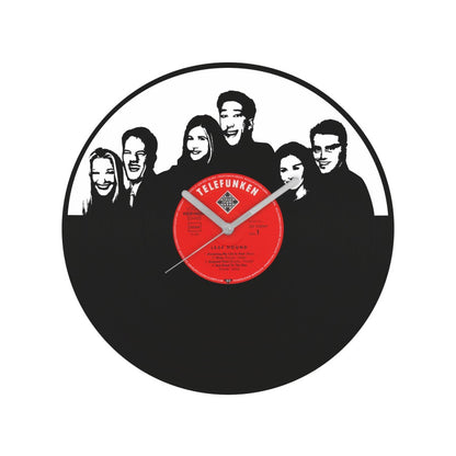 Friends inspired Vinyl Record Clock