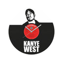 Kanye Inspired Vinyl Record Wall Clock