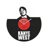 Kanye Inspired Vinyl Record Wall Clock
