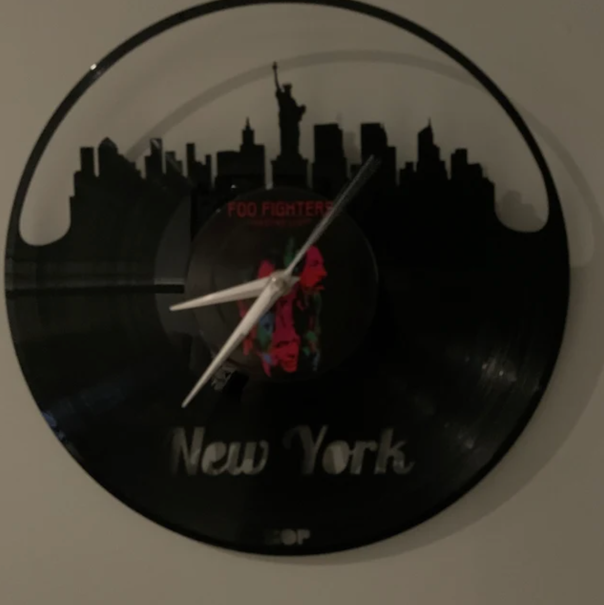 vinyl record clock sustainable gift