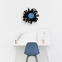LONDON CITY SKYLINE - vinyl record clock