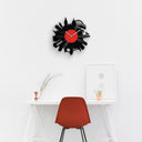 LONDON CITY SKYLINE - vinyl record clock