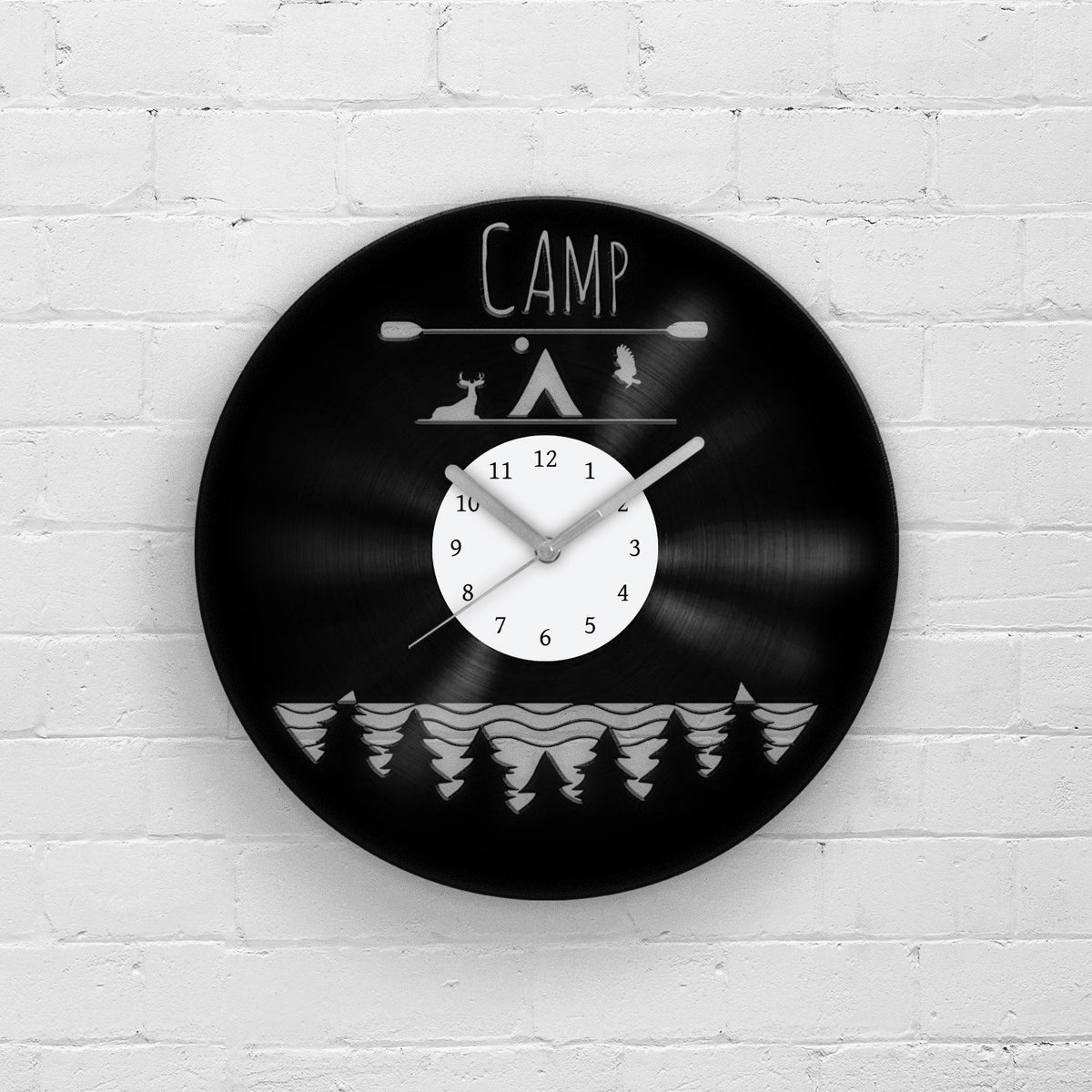 INNOVATIVE CAMPING GIFT - Vinyl Record Clock