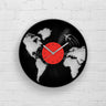 WANDERLUST - Vinyl Record Clock