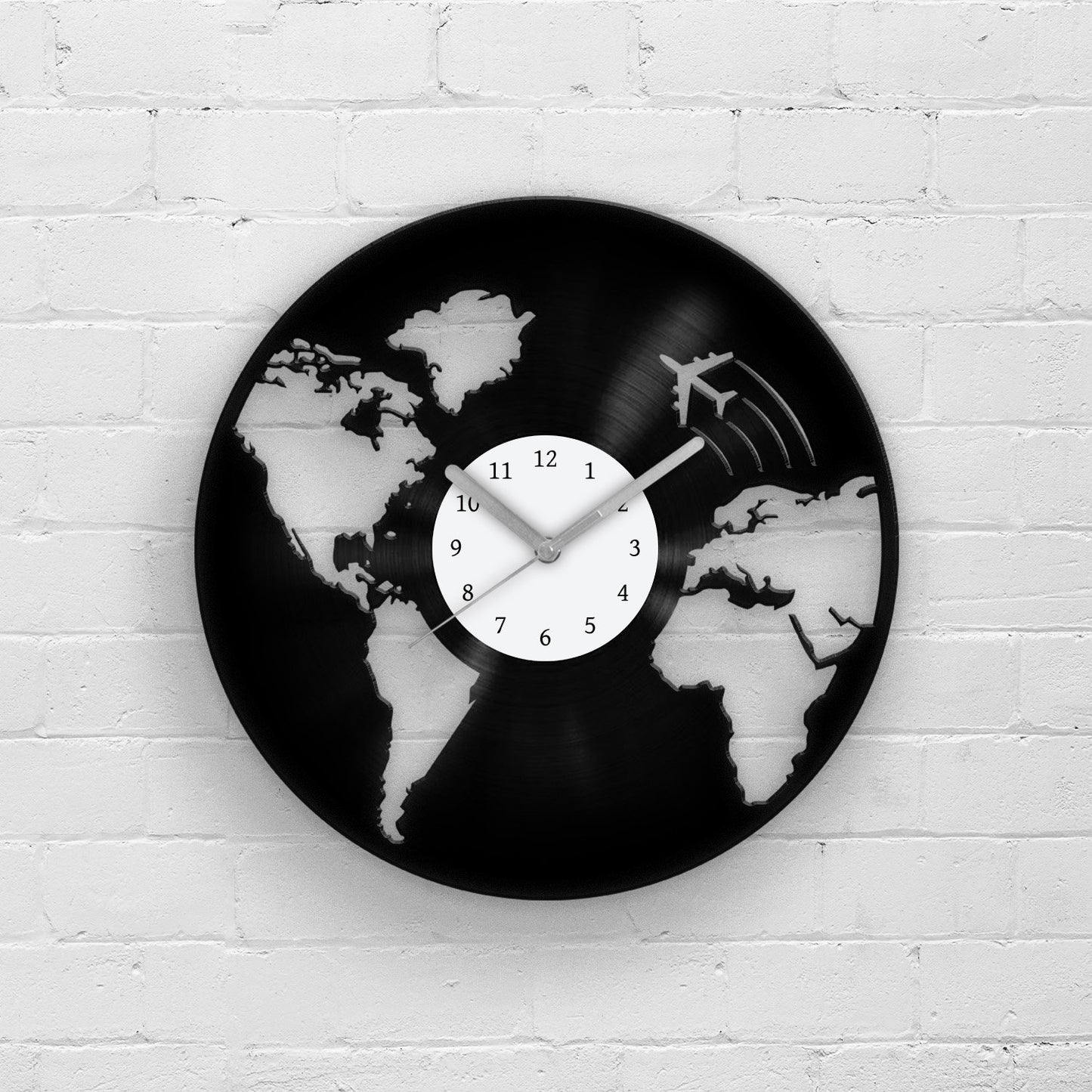 WANDERLUST - Vinyl Record Clock