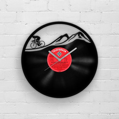 CYCLIST - Vinyl Clock