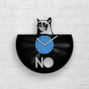 CUTE CAT PORTRAIT - GRUMPY CAT - Vinyl Record Clock
