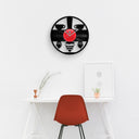COFFEE and CUPCAKES - Vinyl Record Clock 12"