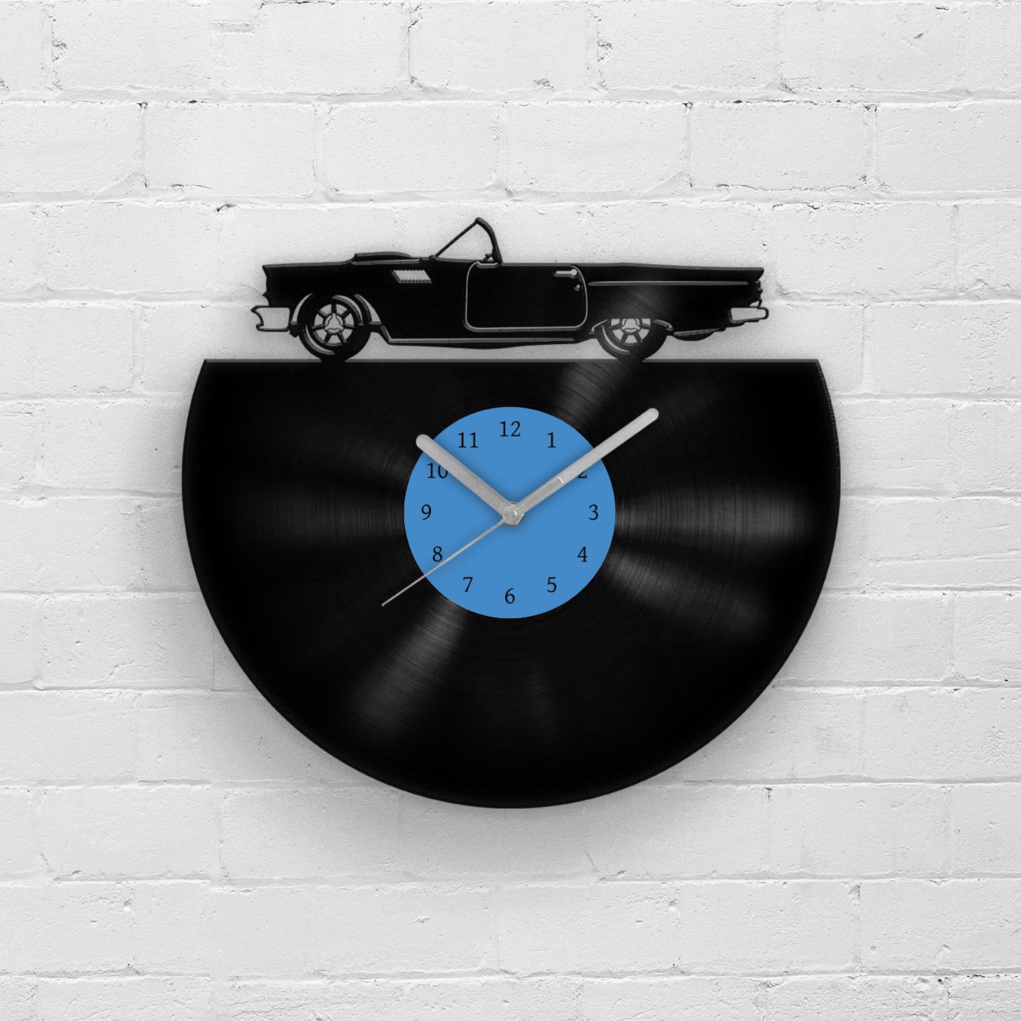 CLASSIC CONVERTIBLE CAR - Vinyl Wall Clock