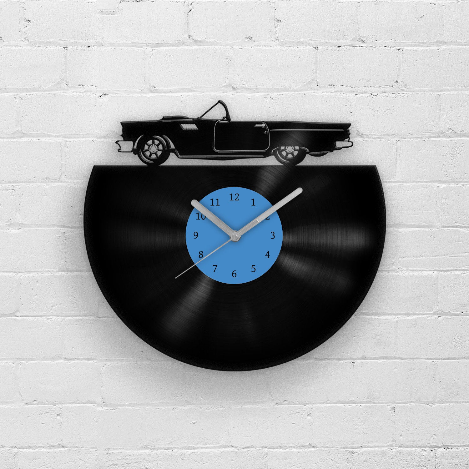CLASSIC CONVERTIBLE CAR - Vinyl Wall Clock