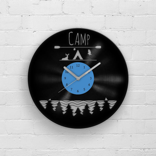 INNOVATIVE CAMPING GIFT - Vinyl Record Clock