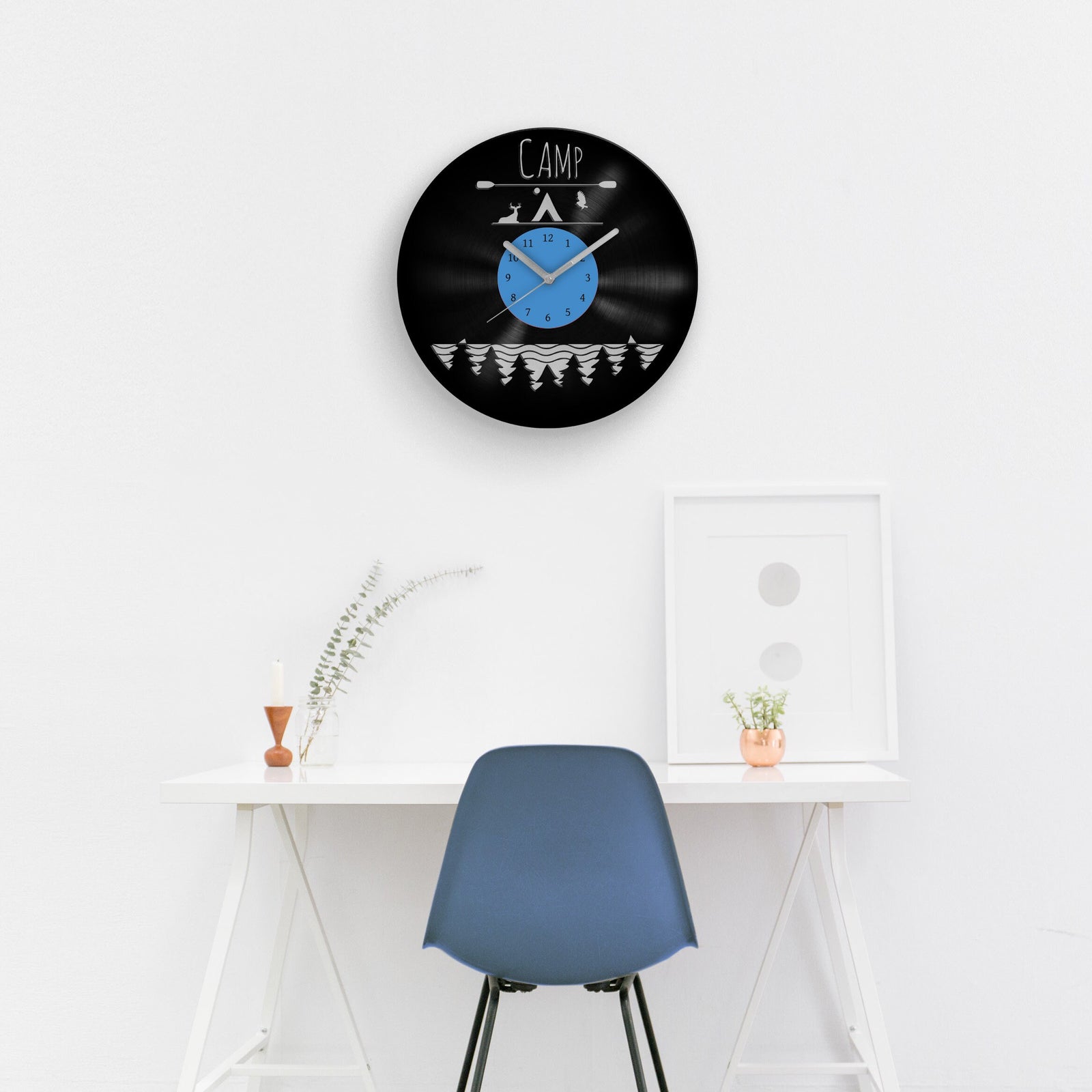 INNOVATIVE CAMPING GIFT - Vinyl Record Clock