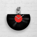 FRENCH BULLDOG PORTRAIT - Vinyl Record Wall Clock