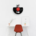 CUTE CAT PORTRAIT - GRUMPY CAT - Vinyl Record Clock