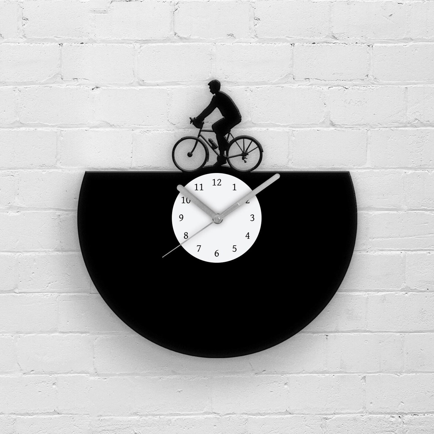 CYCLIST - Vinyl Record Wall Clock