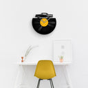 OLD CAR SILHOUETTE - Vinyl Wall Clock