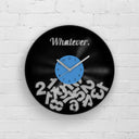 WHATEVER QUOTE - Vinyl Record Wall Clock