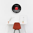 WHATEVER QUOTE - Vinyl Record Wall Clock
