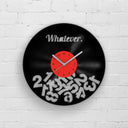 WHATEVER QUOTE - Vinyl Record Wall Clock