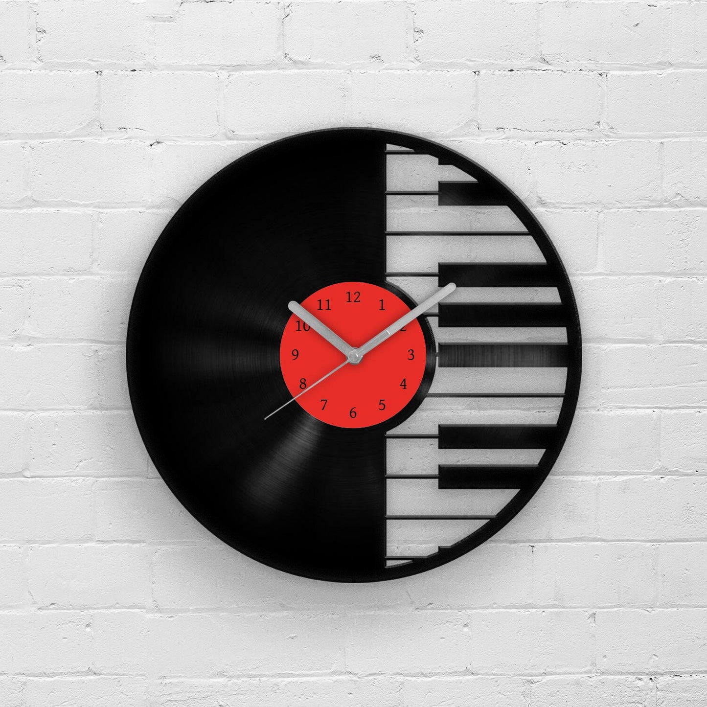 PIANIST - Vinyl Record Clock