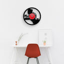 CALIFORNIA STATE MAP - Vinyl Record Wall Clock