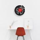 PIZZA LOVER GIFT - Vinyl Record Clock