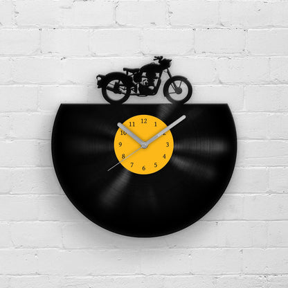 Café RACER - Vinyl Record Wall Clock