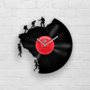 CLIMBING MEN - Vinyl Record Wall Clock