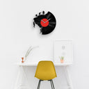 ADVENTURER GIFT - Vinyl Record Wall Clock