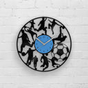 FOOTBALL - Vinyl Record Wall Clock