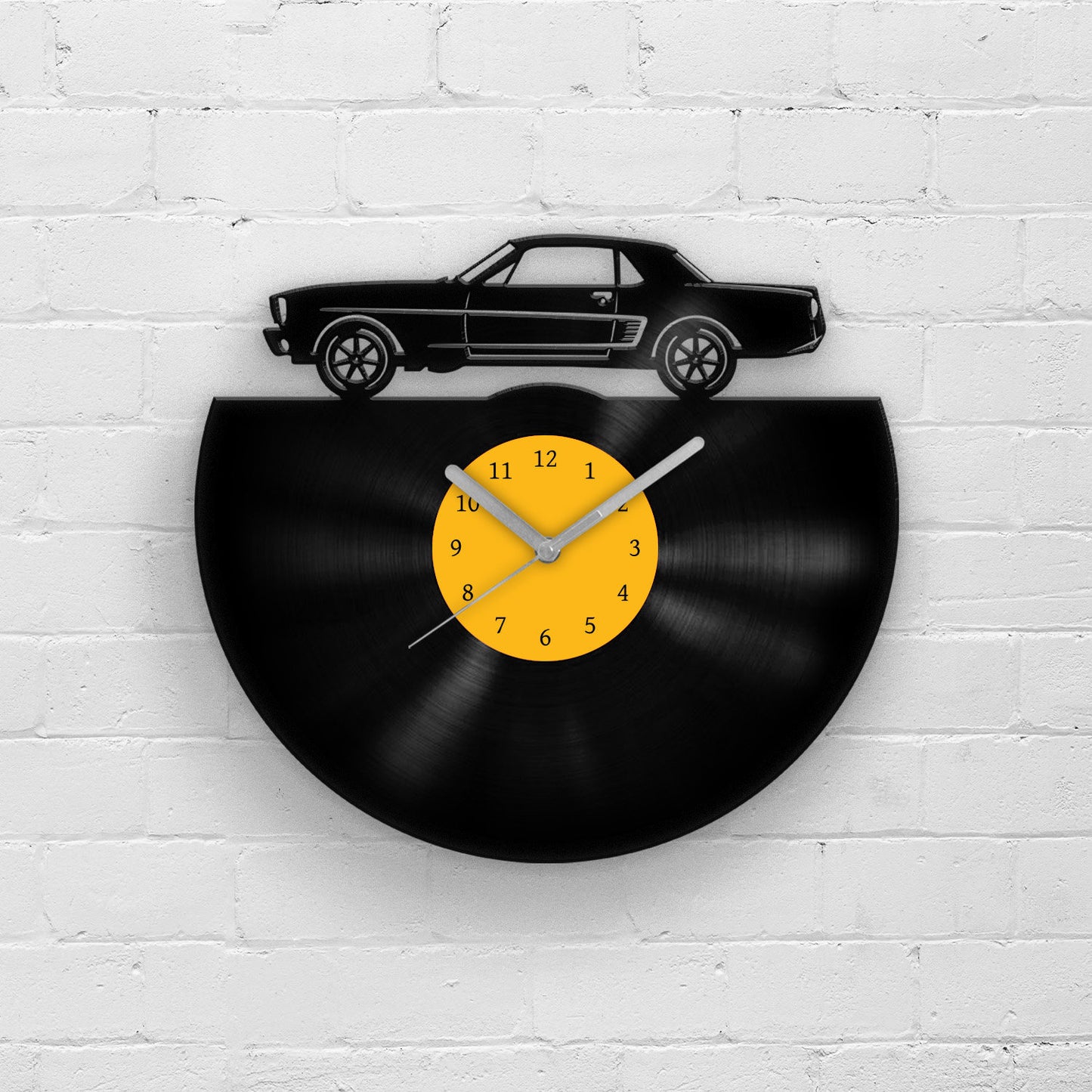 CLASSIC SPORTS CAR - Vinyl Record Wall Clock