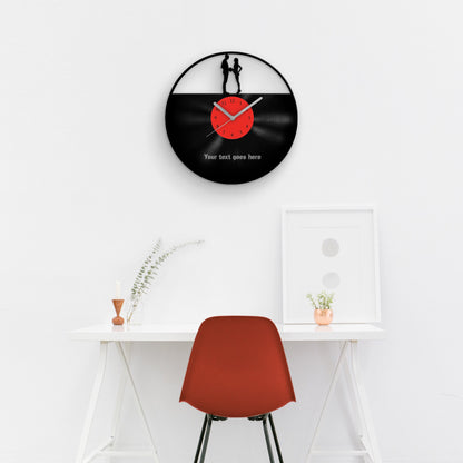 PERSONALIZED VINYL CLOCK for PARENTS