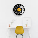 BASKETBALL SLAM DUNK - Vinyl Record Wall Clock