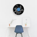 SPACE THEMED Vinyl Record Wall Clock