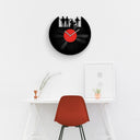ROCK MUSIC FAN GIFT - Vinyl Record Wall Clock 12''