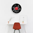 SPACE THEMED Vinyl Record Wall Clock