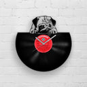 PUG LOVER GIFT - Vinyl Record Wall Clock