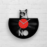 CUTE CAT PORTRAIT - GRUMPY CAT - Vinyl Record Clock