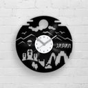 JAPAN SILHOUETTE - Vinyl Record Clock