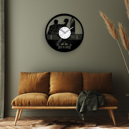 BOXING - Vinyl Record Wall Clock