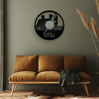 BOXING - Vinyl Record Wall Clock