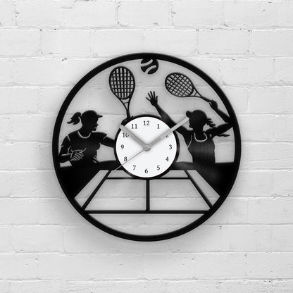 TENNIS PLAYER - Vinyl Record Wall Clock