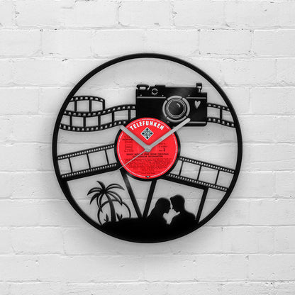 PHOTOGRAPHER - PHOTOGRAPHY ENTHUSIAST - Vinyl Record Clock