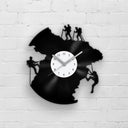 Climbing Men - Vinyl Record Wall Clock 12''