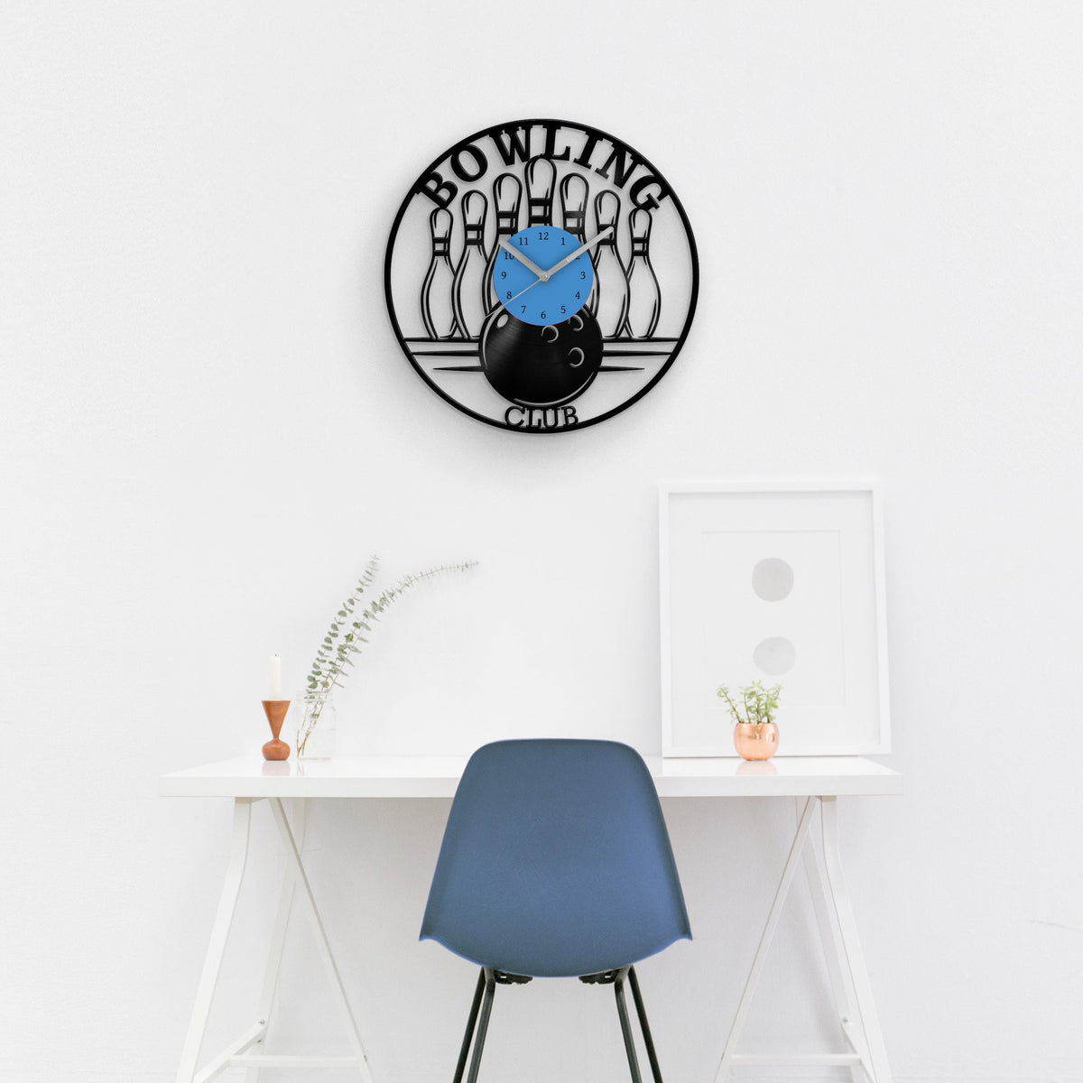 BOWLER GIFT - Vinyl Record Wall Clock