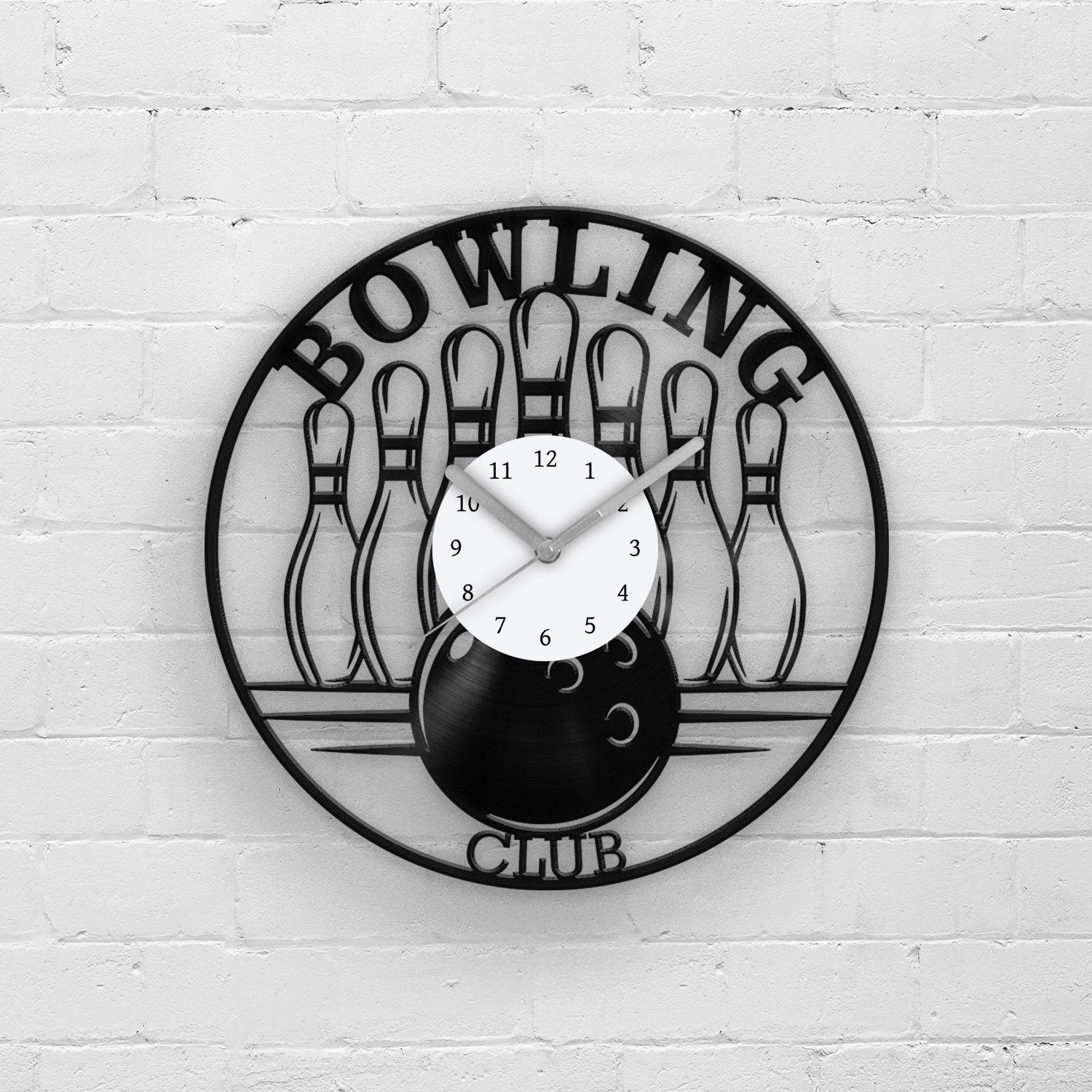 BOWLER GIFT - Vinyl Record Wall Clock