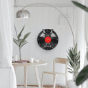 Cute Chihuahua Dog Vinyl Wall Clock