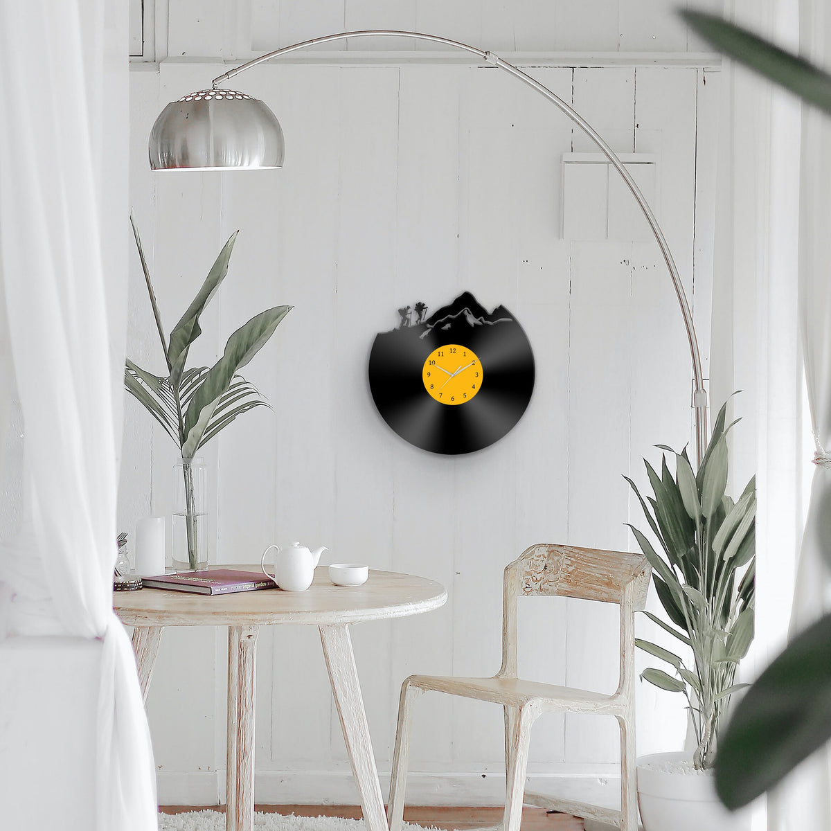 HIKING MEN - CLIMBING GIFT - Vinyl Record Wall Clock