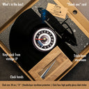 HIKING MEN - CLIMBING GIFT - Vinyl Record Wall Clock